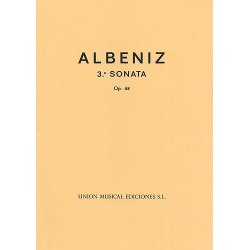 Albeniz Tercera Sonata Op.68 Piano