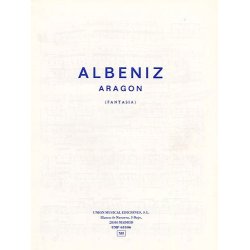 Albeniz Aragon Fantasia No.6 Suite Espanola Op.47 Piano