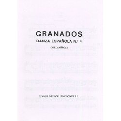 Granados Danza Espanola No.4 Villanesca Piano