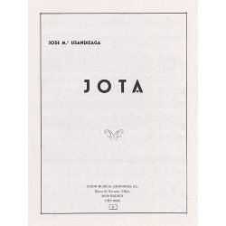 Jose Usandizaga: Jota