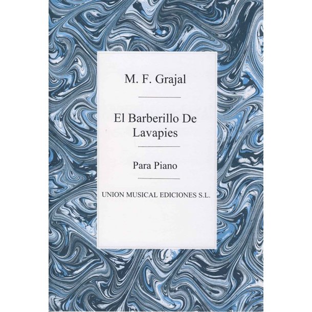 Barbieri: Fantasia De El Barberillo de Lavapies for Piano
