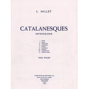 Millet Catalanesques Impressiones Piano