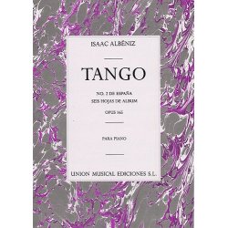 Albeniz Tango In D From Espana Op.165 No.2 Piano