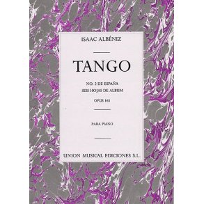 Albeniz Tango In D From Espana Op.165 No.2 Piano
