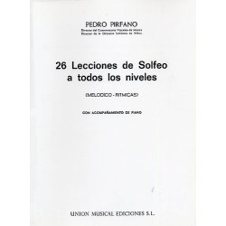 Pirfano 26 Lecciones De Solfeo