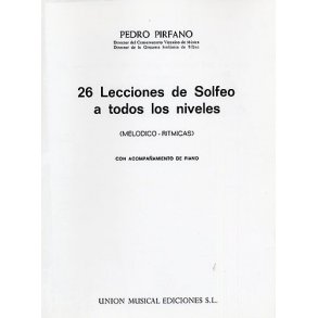 Pirfano 26 Lecciones De Solfeo