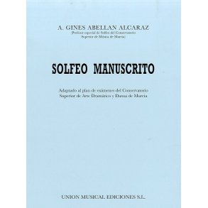 A.G.A. Alcaraz: Solfeo Manuscrito