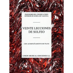 Varios Veinte Lecciones De Solfeo