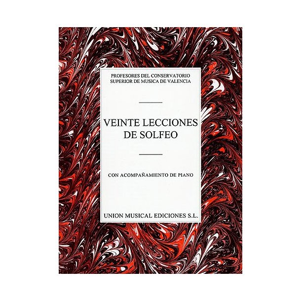 Varios Veinte Lecciones De Solfeo
