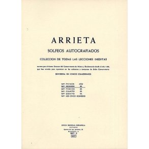 E. Arrieta: Coleccion De Solfeo II