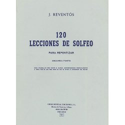 Reventos 120 Lecciones De Solfeo Ii