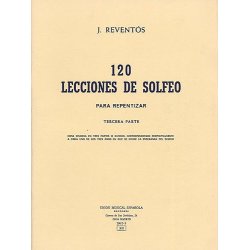 Reventos 120 Lecciones De Solfeo Iii