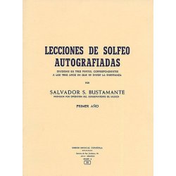Bustamante Lecciones De Solfeo Ii