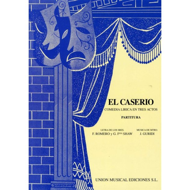 Jesus Guridi: El Caserio (Vocal Score)