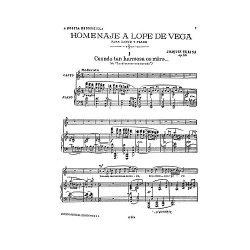 Joaquin Turina: Homenaje A Lope De Vega