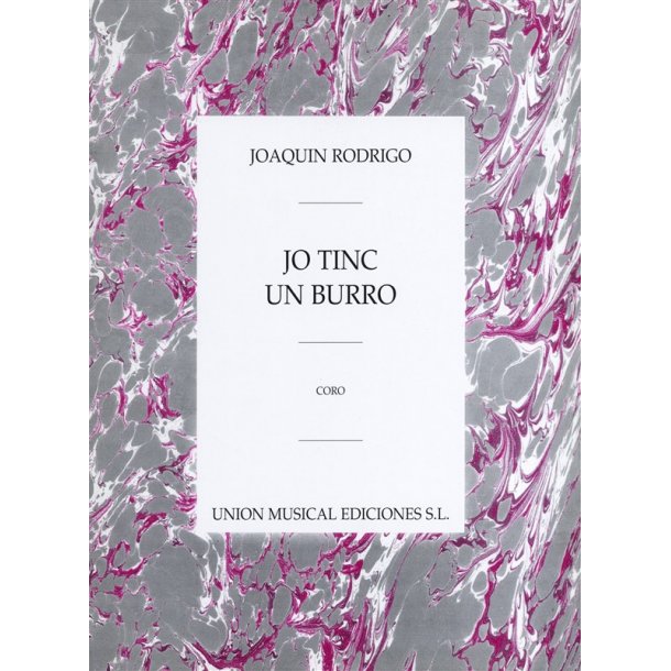 Rodrigo: Yo Tinc Un Burro Para Coro
