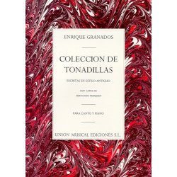 Enrique Granados: Coleccion De Tonadillas (Voice/Piano)