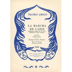 Valverde La Marcha Da Cadiz (libreto)