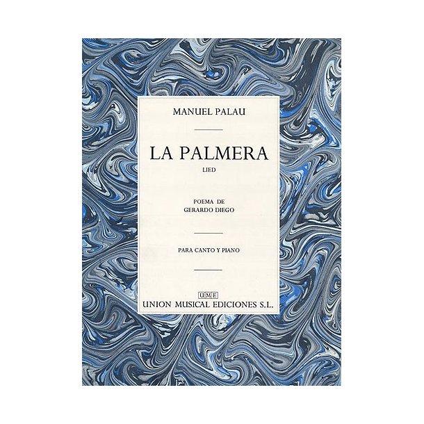 Palau La Palmera, Lieder Voice/piano