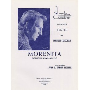Juan G. Garcia Escobar: Morenita (Pasodoble Campanillero)
