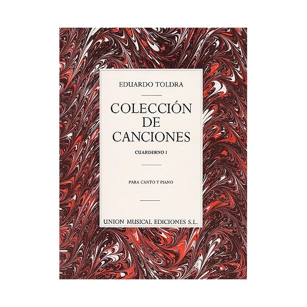 Toldra Coleccion De Canciones Volume 1 Voice/pf