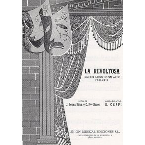 Chapi Preludio De La Revoltosa