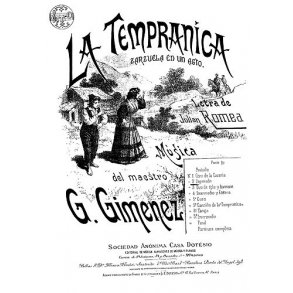 Geronimo Gimenez: Zapateado No.2 From La Tempranica For Voice And Piano