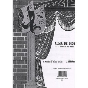 Serrano Alma De Dios No.3 Seguidillas Vce/pf