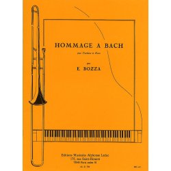Eugne Bozza: Hommage  Bach (Trombone/Piano)