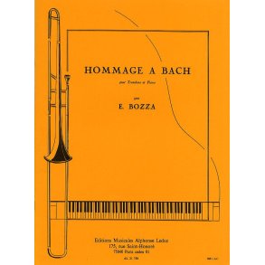 Eugne Bozza: Hommage  Bach (Trombone/Piano)
