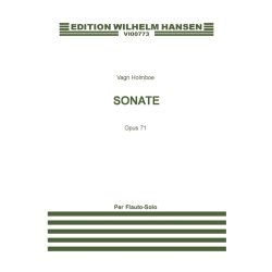 Holmboe  Sonata Op. 71 (1957)  Flt Solo