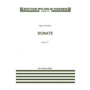 Holmboe  Sonata Op. 71 (1957)  Flt Solo