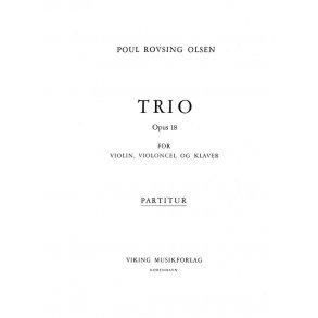 Olsen Trio Op.18 Sc/Pts