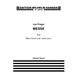 Leo Preger: Messe (Vocal Score)