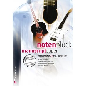 Voggenreiter: Staff Paper Tabulature