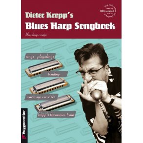 Dieter Kropp: Kropp's Blues Harp Songbook (Book/CD)