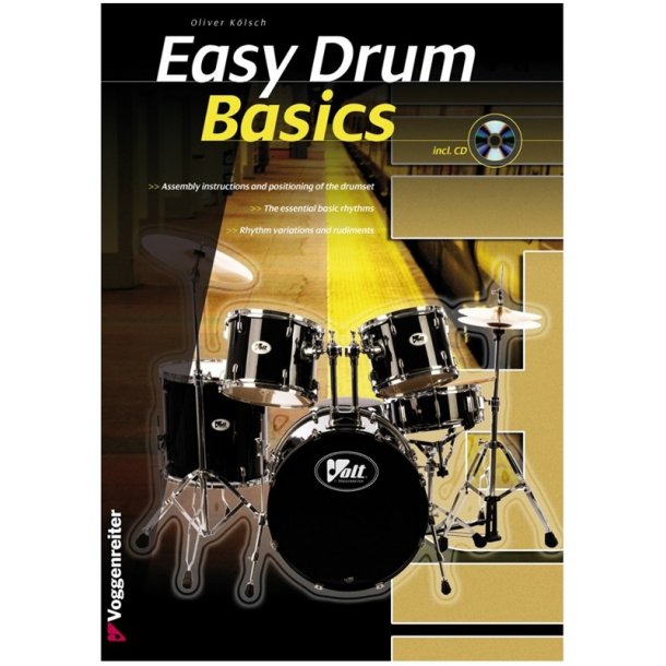 Oliver K&ouml;lsch: Easy Drum Basics (Book/CD)
