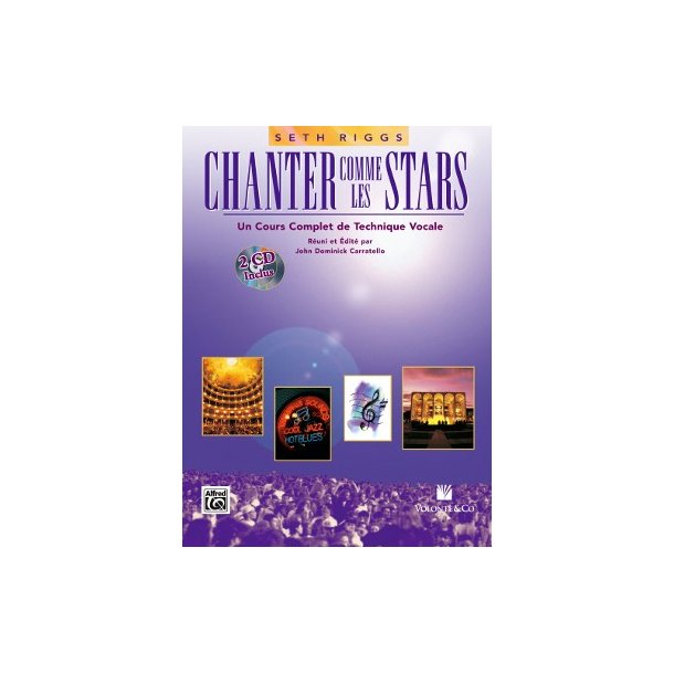 Riggs Chanter Stars Bk/2cd Fren Vce