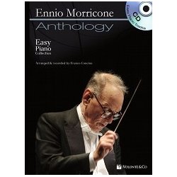Morricone Ennio Easy Pf Colctn Bk/Cd