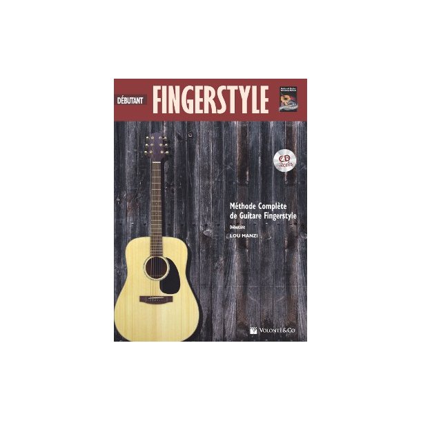 Fingerstyle Debutant Gtr Bk/Cd Fren