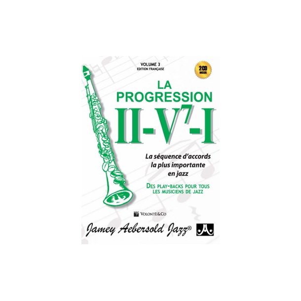 Aebersold V 3 Ii V7 I Prg Bk/2cd Frn