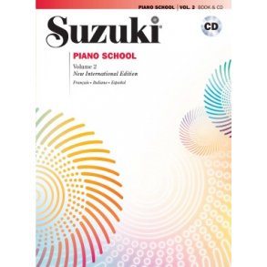 Suzuki Pf School V 2 Bk/Cd Fren/Span
