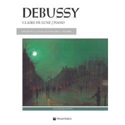 Claude Debussy Claire De Lune Pf Bk