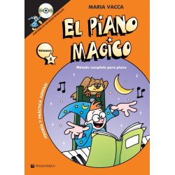 Maria Vacca: El Piano Magico (Book/CD) (Spanish)