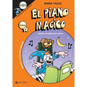 Maria Vacca: El Piano Magico (Book/CD) (Spanish)