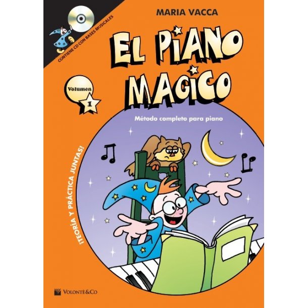 Maria Vacca: El Piano Magico (Book/CD) (Spanish)