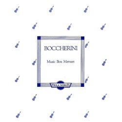 Luigi Boccherini: Music Box Minuet (Viola)