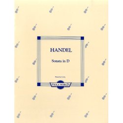 Handel, Gf Sonata In D Vla/pf