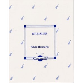 Fritz Kreisler: Schön Rosmarin
