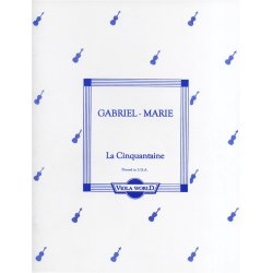 Jean Gabriel-Marie: La Cinquantaine (Viola/Piano)